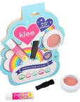 LunaStar Klee Blush and Lip Shimmer Makeup Kit. Gentle and Non-Toxic. Kid-Friendly. Made in USA. (Honey Pink Buzz)