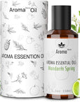 Hotel Diffuser Oil - Mandarin Spring Essential Oils for Scent Diffuser - Tangerine, Lime, Gardenia, Green Grass -Home Luxury Scents Aroma Fragrance for Home, Office