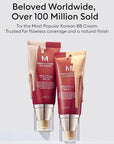 MISSHA M Perfect Cover BB Cream Dual Pack No.23 Natural Beige -Light/Medium with Cool/Neutral Undertone SPF 42 PA +++ 1.69 Fl Oz - Tinted Moisturizer for face with SPF