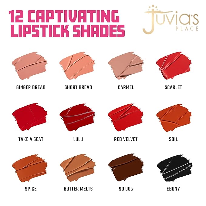 Juvia's Place Velvety Matte Liquid Lipstick Short Bread - Hydrating, Long-Wearing, Velvety Soft & Feather Light - Hyperpigmented Creamy Matte Lipstick for Women