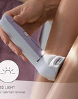 Panasonic Epilator with Gentle Cap, Electric Hair Remover for Home, 3 Speed Settings, Wet Dry, Washable - ES-EY30