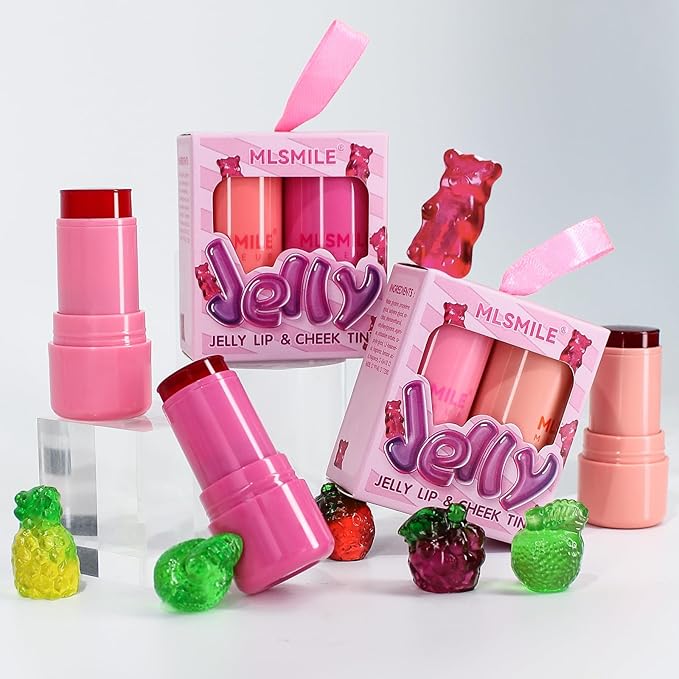 2 Pcs Milk Jelly Blush, Milk Cooling Water Women, 03&04