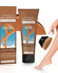 Waterproof Leg Makeup No Transfer - Body Scar & Leg Vein Cover Up for Black Skin, Tattoo Concealer for Varicose Veins (Brown Glow)