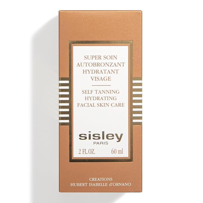 Sisley Paris Self Tanning Hydrating Facial Skin Care - 60 mL - Self Tanner Face Lotion - Creates a Natural, Uniform Tan - Suitable for All Skin Tones