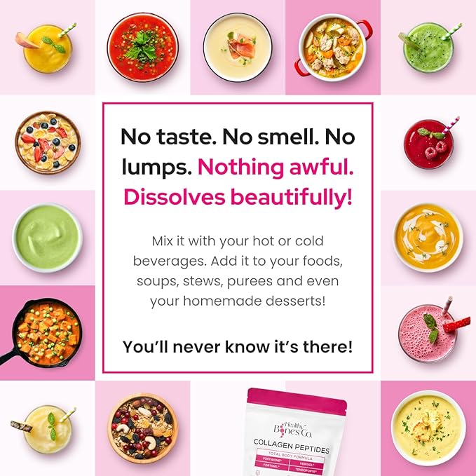 FORTIBONE Premium Bone Health Collagen Peptides w/FORTIGEL, VERISOL, TENDOFORTE | Clinically-Supported for Bones Joints Skin Hair Nails | Hydrolyzed Collagen Complete Anti-Aging Formula | 30 Servings