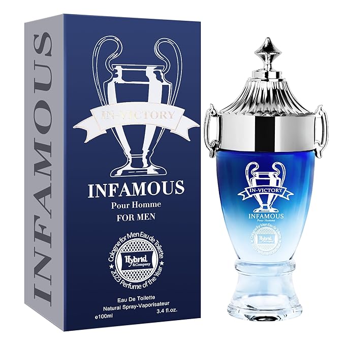 Hybrid & Company In Victory Infamous For Men Eau De Toilette Natural Spray Masculine Scent, 3.4 Fl Oz