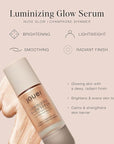 Jouer Luminizing Glow Drops for Face, Dewy Serum for Glowing Skin, 7% Niacinamide, Hyaluronic Acid, & Glycerin, 1 fl oz