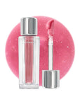 ENTROPY MAKEUP Tulle Lip Gloss, Lightweight 3D Pearl Shimmer, Ultra-Gloss High Shine, Non-Sticky Moisturizing Lip Gloss with Peptide Complex, Tutu