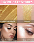 evpct Light Liquid Face Highlighter Makeup Waterproof Long Cheeks Eye
