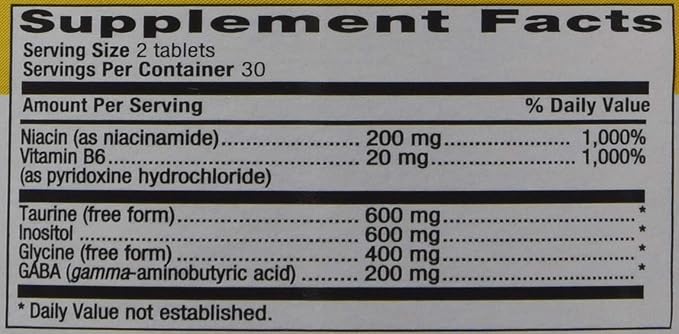 Country Life Gaba Relaxer, 60-Count