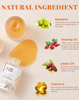 ANAI RUI Squalane + Vitamin E Rosehip Oil Moisturizer for Face Hydrate, Reduce Scars and Stretch Marks, Wrinkles for Smoother, Softer Skin 1 fl. Oz
