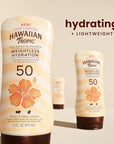 Hawaiian Tropic Weightless Hydration Lotion Sunscreen SPF 50, 6oz | Oil Free, Broad Spectrum, Oxybenzone Free, Body Sunscreen