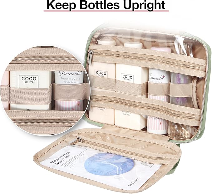 Bagsmart toiletry bag hanging travel