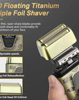 Hair Clippers for Men Professiona,3 in 1 T-Blade Barber Clippers and Trimmers Set for Barber kit, Mens Cordless Hair Clippers, Beard Trimmer for Men