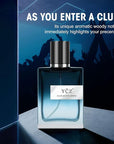 Ycz CLUB GENT'S AROMA Perfume Men, Eau de Parfum Spray, Nightclub Essential Long-Lasting Fragrance, Men's Cologne with Aromatic Woody Notes of Mint, Lemon, Special Occasions Daily Elegance