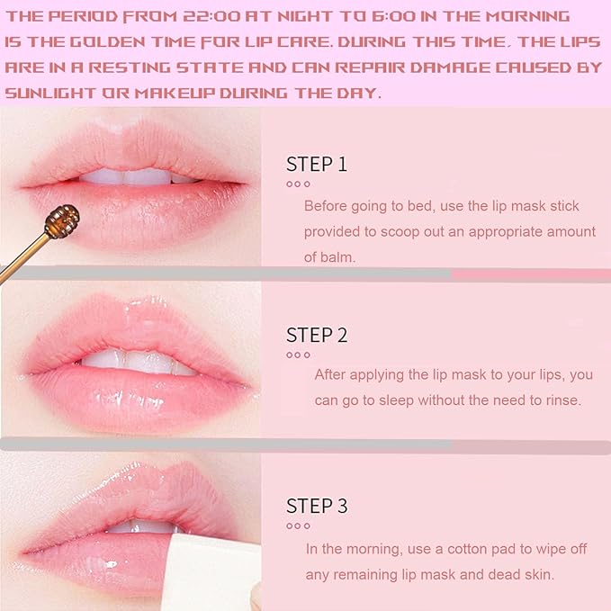1 PCS Bee Lip Balm Honey
