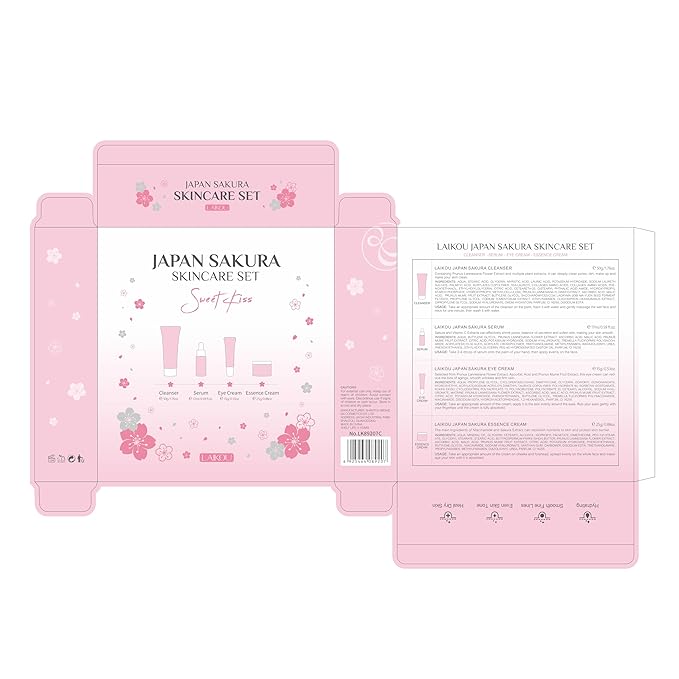 Skin Care Set JAPAN SAKURA Beauty Cleaning