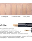 THESAEM Cover Perfection Ideal Concealer Duo (#1.5Natural Beige) Crease-Proof Concealer