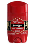 Old Spice Antiperspirant Deodorant for Men, 24/7 Sweat & Odor Protection, 24/7 Lasting Freshness, Invisible Solid, Swagger with Cedarwood Scent, 2.6 oz
