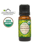 US Organic 100% Pure Lemongrass Essential Oil, USDA Certified Organic, Extracted by Steam Distillation Method, for Hair, Nail Polish Remover, Bees Attraction, and More. 10 ml