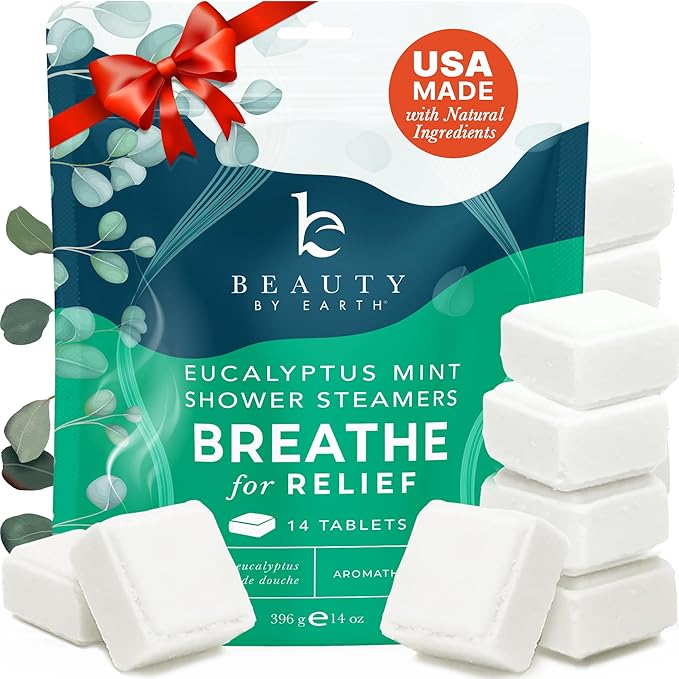 Shower Steamers Eucalyptus for Shower - Mothers Day Gifts for Her, Aromatherapy Gift for Men