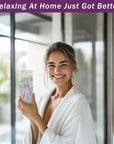 Spa Gift Baskets For Women - Luxury Bath Set With Lavender & Tea Tree Oil - Spa Kit Includes Body Wash, Bubble Bath, Lotion, Bath Salts, Body Scrub, Body Spray, Shower Puff, and Towel