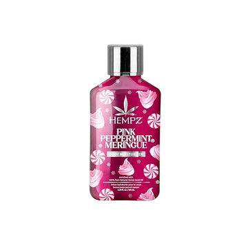 Hempz Pink Peppermint Meringue Body Moisturizer, Body Lotion, Fall Skin Care for Men & Women, Limited Edition
