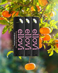 Ellovi Natural Lip Butter Lip Balm - Blossom - Pure Enough to Eat - Made With Just 6 Vegan Ingredients - Moisturizing Lip Care for All Day Hydration (3-Pack)