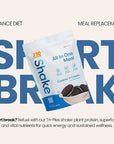 310 Nutrition All-In-One Meal Replacement Shake Powder - Plant-Based Protein Smoothie Blend w/High Fiber, Probiotics & Adaptogens - Low Carb, Vegan, Keto & Paleo Friendly - Cookies N Cream - 28 Srv