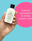 Hempz Sweet Pineapple & Honey Melon Moisturizing Skin Lotion, Hemp Seed Herbal Body Moisturizer with Jojoba, Natural Extracts, Vitamins A and E, 2.25 oz