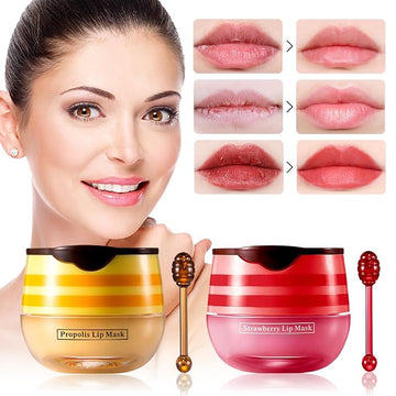 2 PCS Bee Honey Lip Balm