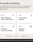 THORNE - Complete Biotic - Probiotic, Prebiotic & Postbiotic for Women, Men & Kids - Supports Gut, Digestive & Immune Health* - Occasional Constipation, Diarrhea, Gas & Bloating Relief* - 30 Servings
