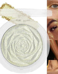 evpct Blonde Gold Face Highlighter Makeup Shimmer Glitter