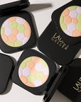 LAURA GELLER NEW YORK Filter Finish Pressed Neutralizing Setting Powder, Color Correcting For Even Tone, Universal