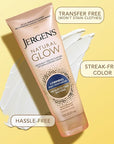 Jergens Natural Glow + Firming Daily Moisturizer Medium to Tan Skin Tones 7.5oz