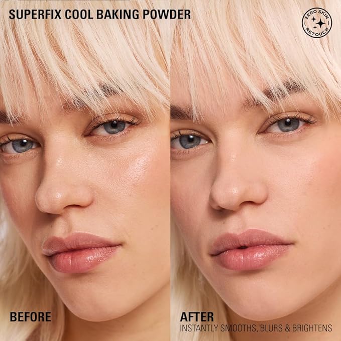 Revolution Beauty London, Hydra Cool Cooling Loose Baking Powder, Makeup Setting Powder for Hydrating Skin, Enriched with Hyaluronic Acid, Vegan & Cruelty-Free, 1.05 oz