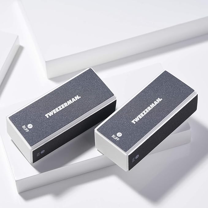 Tweezerman Black Nail Buff (2 Pack)