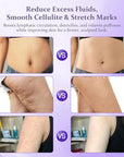 Lymphatic Drainage Massager，Help Reduce Stretch Mark, Cellulite, for Belly、 Neck、 Leg 、Hip Arm ，Improves Absorption of Skincare Body Oil Serum, Stretch Mark Creams and Stretch Mark Lotions