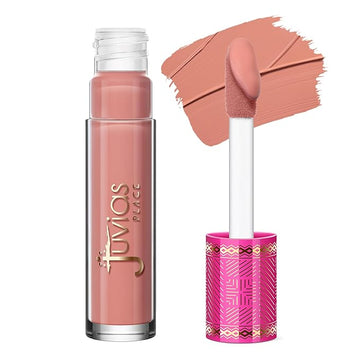 Juvia's Place Velvety Matte Liquid Lipstick Ginger Bread - Hydrating, Long-Wearing, Velvety Soft & Feather Light - Hyperpigmented Creamy Matte Lipstick for Women