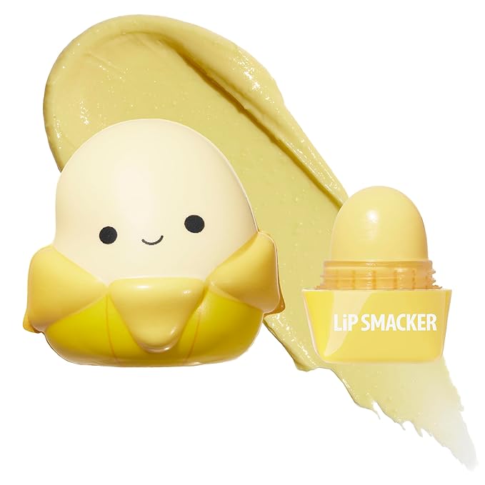 Lip Smacker Squishmallows Moisturizing Lip Balm, Fun Soft Squishy Collectible Top, Hydrates & Smooths – Junie