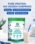 BioTrust Low Carb Lite, Low Calorie Protein Powder – Low Carb, Sugar Free, Low Sodium, Keto Protein Powder – 20g Grass-Fed Whey Protein Isolate with Digestive Enzymes – Unflavored, 14 Servings