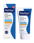 PanOxyl Acne Foaming Wash Benzoyl Peroxide 10% Maximum Strength Antimicrobial, 5.5 Oz