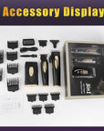 GSKY Mens Hair Clipper, Hair Cutting Kit, Beard Trimmer for Men, Foil Shavers, Hair Trimmer Barber Clippers Set, Mens Clippers and Grooming Set, Barber Trimmers Professional, Beard Shaver for Men