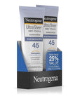 Neutrogena Ultra Sheer Dry-Touch Sunscreen SPF 45, 3 oz (Pack of 2)