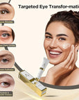 Retinol Eye Cream for Dark Circles and Puffiness – Hydrating Eye Serum for Wrinkles and Fine Lines, Anti-Aging Under Eye Cream for Women, 0.71 fl oz