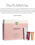 U Beauty The PLASMA Tinted Lip Compound - Anti-Aging & Anti-Wrinkle Lip Gloss, Hyaluronic Acid, Shea Butter & Peptides for Hydration & Plumping,3 Shades - 15 mL