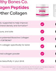 FORTIBONE Collagen Peptides Essential Bone Builder Hydrolyzed Collagen Powder for Women & Men, Clinically-Supported for Bone Strength & Density, Gluten Free & Dairy Free - Unflavored (30 Servings)