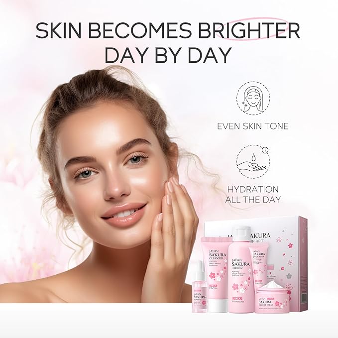 Skin Care Set JAPAN SAKURA Women