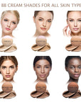 Bellaterra Cosmetics Mineral BB Cream - Tinted Moisturizer & Foundation, Hypoallergenic, Buildable Coverage, Oil-Free, Non-Comedogenic, Vegan, 1.69oz, Medium Tan 105