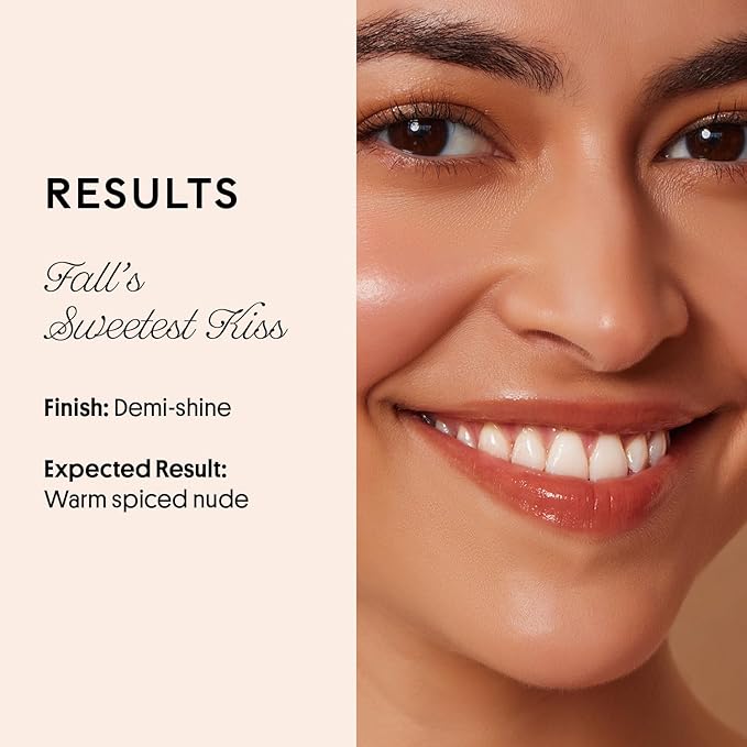 Winky Lux Pumpkin Spice Latte Tri-Color Tinted Lip Balm – Hydrating Balm, Sheer Pink Tint, Lip Care with Jojoba Oil & Vitamin E, Moisturizes & Softens Dry Lips, Buttery Soft with Pumpkin Spice Scent